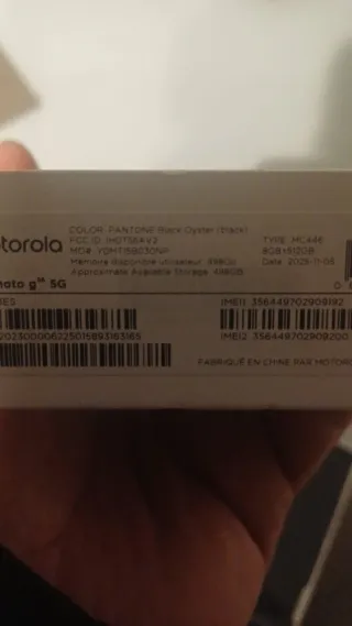 Motorola Moto G 56 5G Caja