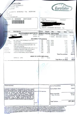 Dacia Sandero 1.2 | Etiqueta C | CORREA CAMBIADA