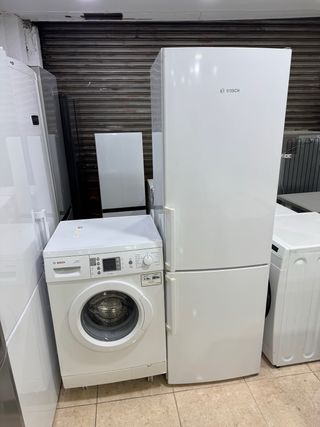 Pack Oferta Lavadora y Frigorífico Bosch