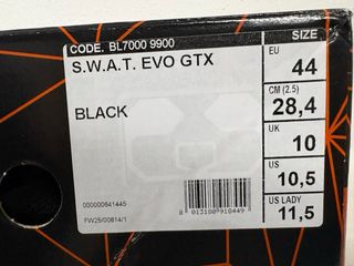 BOTAS TALLA 44 CRISPI S.W.A.T. EVO BLACK COD6