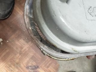 Foco terraza cristal metal