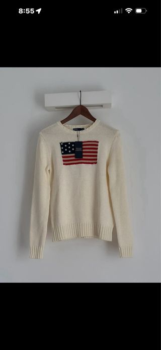 Maglione Ralph Lauren bandiera USA