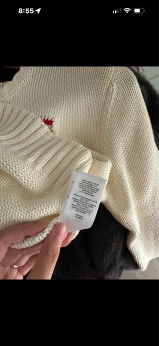 Maglione Ralph Lauren bandiera USA