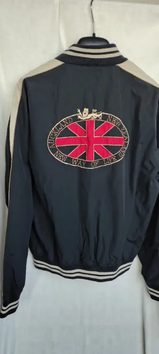 Giubbotto Auckland Uomo L Blue Beige