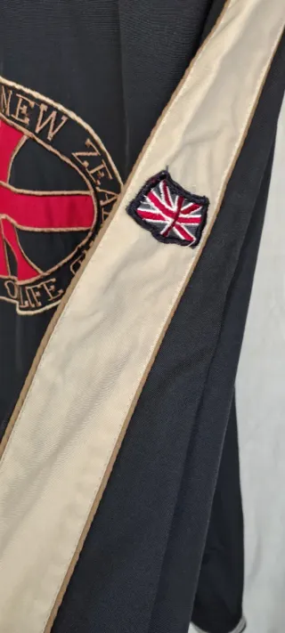 Giubbotto Auckland Uomo L Blue Beige