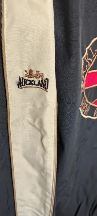 Giubbotto Auckland Uomo L Blue Beige