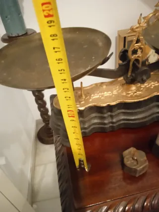 Balanza antigua de Botica -Farmacia OPORTUNIDAD