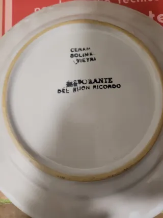 Piatti  buon ricordo nuovi