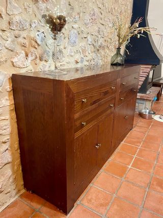 Mueble buffet de madera