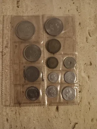 Colección de monedas de franco