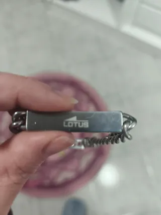 Pulsera de eslabones con detalle