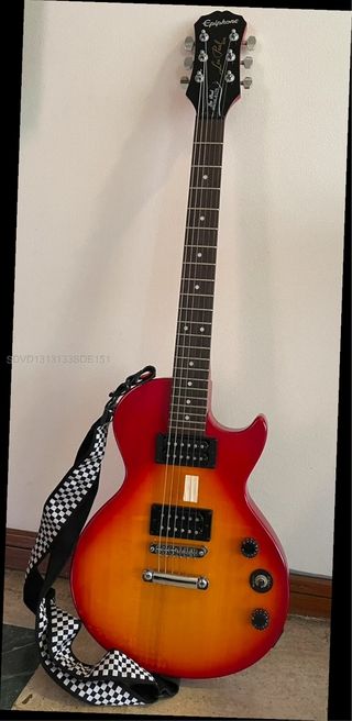Guitarra Eléctrica Epiphone Les Paul Roja