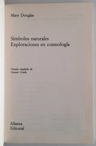 Simbolos naturales (1a ed. 1978)