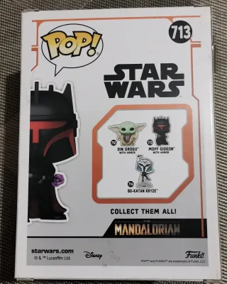 Funko Star Wars Moff Gideon 713 y Bo-Katan 714