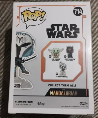 Funko Star Wars Moff Gideon 713 y Bo-Katan 714