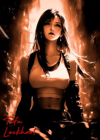 Póster Tifa Lockhart
