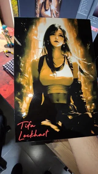 Póster Tifa Lockhart