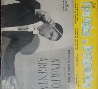 Lote tres vinilos Ataulfo Argenta Clásica