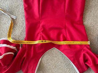 Traje de flamenca rojo