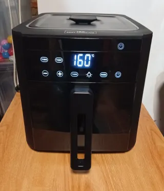 Freidora de aire 4L 1500W + Plancha 500W