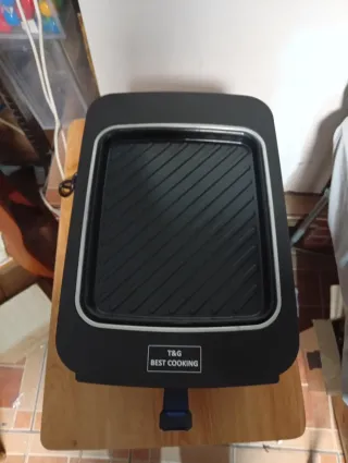 Freidora de aire 4L 1500W + Plancha 500W