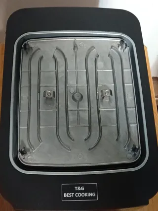 Freidora de aire 4L 1500W + Plancha 500W