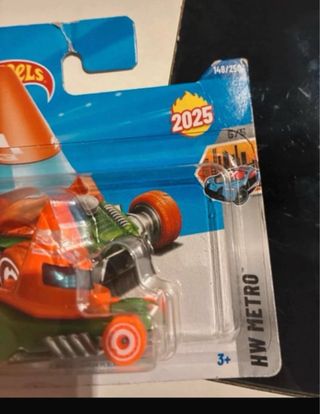 Hot Wheels Cone Shaker Naranja/Verde