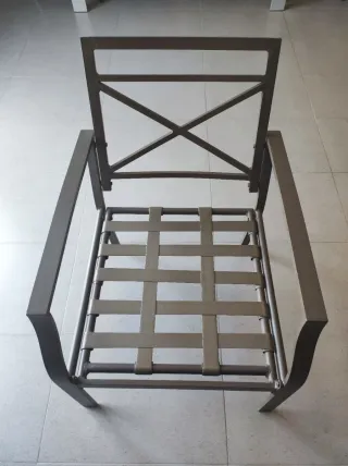 Muebles Terraza/Jardín: Sofá, 2 Sillones y Mesa