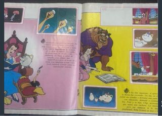 Album cromos La Bella y la Bestia Disney Panini