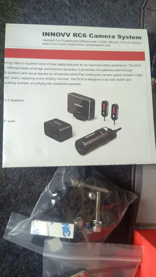 INNOVV RC6 Cámara Moto 2K Quad HD Wi-Fi