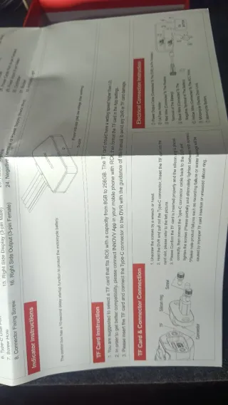 INNOVV RC6 Cámara Moto 2K Quad HD Wi-Fi