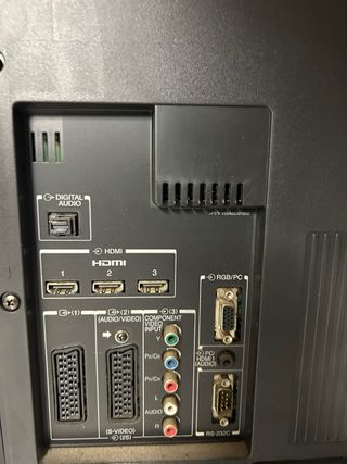 Televisión Toshiba REGZA Negra