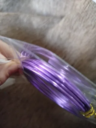 Pack de alambre morado