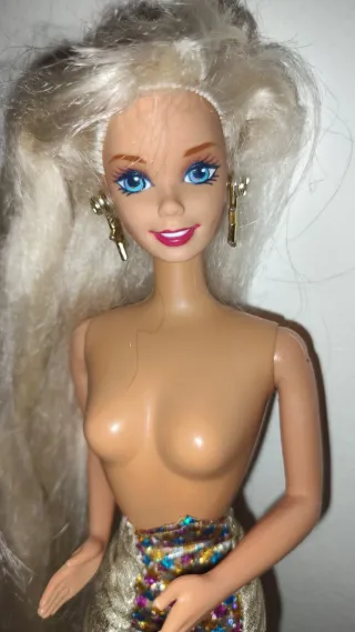Barbie Vintage jewel hair mermaid
