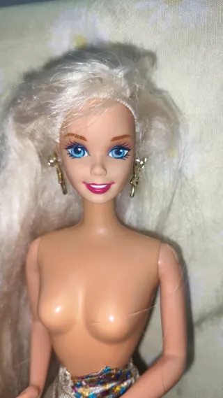 Barbie Vintage jewel hair mermaid