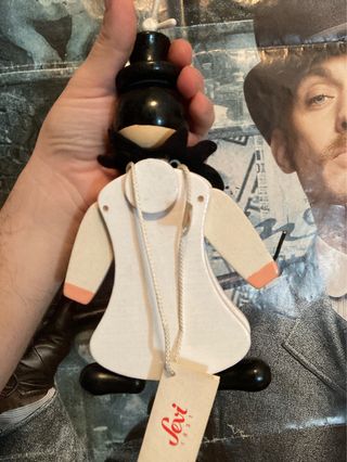 Bambola vintage domatore circo