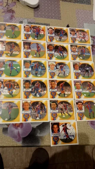 Liga 94-95 F.C. Barcelona Cromos