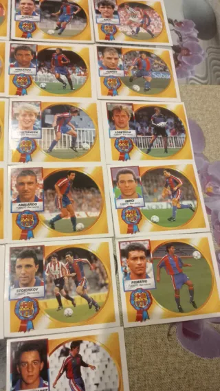Liga 94-95 F.C. Barcelona Cromos