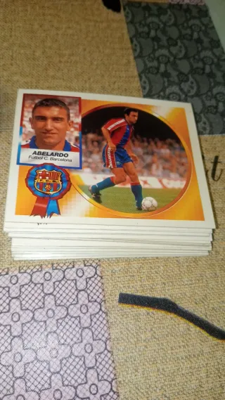 Liga 94-95 F.C. Barcelona Cromos