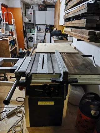 Escuadradora Lombarte TS250 Sierra mesa circular