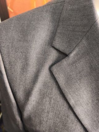 Blazer Gris Cortefiel