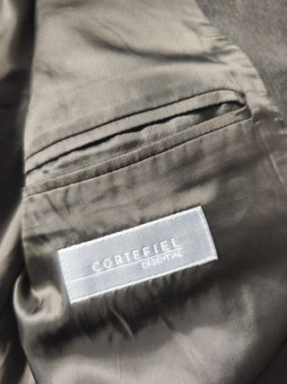 Blazer Gris Cortefiel
