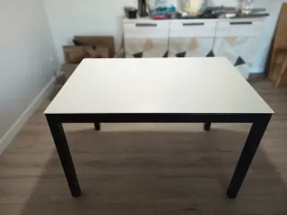 Mesa de cocina porcelánica extensible