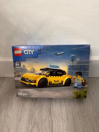 LEGO City 60487 Taxi Giallo