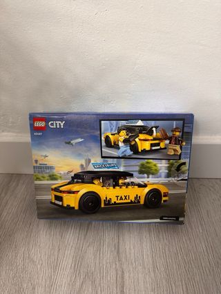 LEGO City 60487 Taxi Giallo