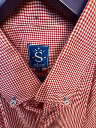 Camisa Zara Azul Talla XL