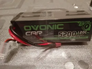 Batería Lipo Ovonic 2S 7.4V 5200mAh 120C
