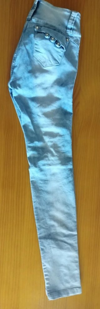 Pantalón vaquero mujer Talla 12 (42) Roto