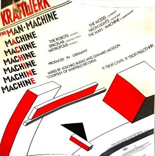 Vinilo Kraftwerk The Man-Machine