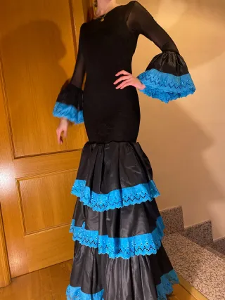 Vestido Flamenca Negro